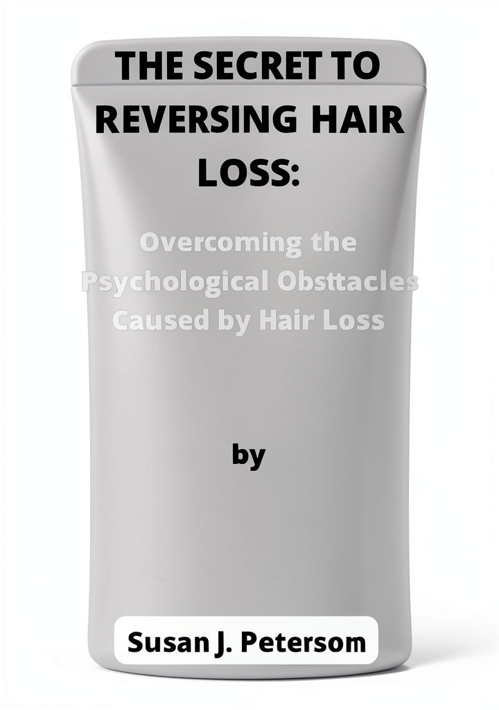 Installing Hair Loss Guide for Men Amazon Kindle eBook 34 Page Solutions on a wooden desk