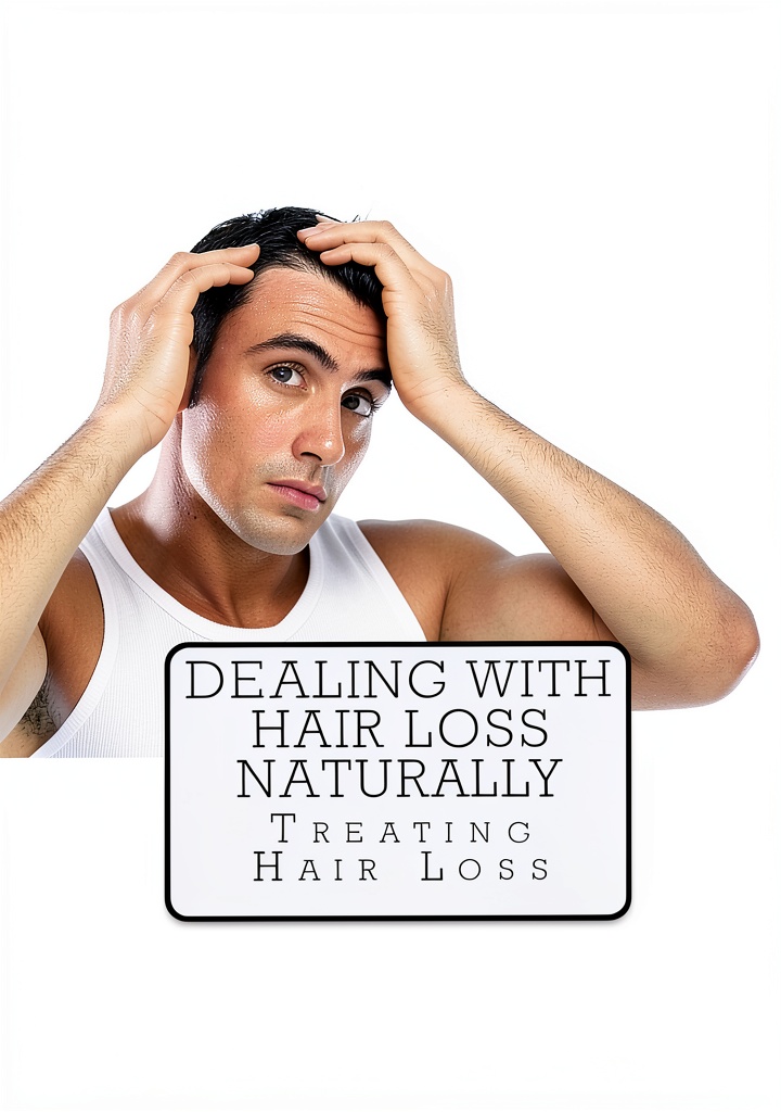 Installing Kindle Hair Loss Prevention Guide by Amazon on a wooden desk