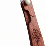 Uprichya Bread Lame Sourdough Scorer 1.7in Razor with Wood Handle-0