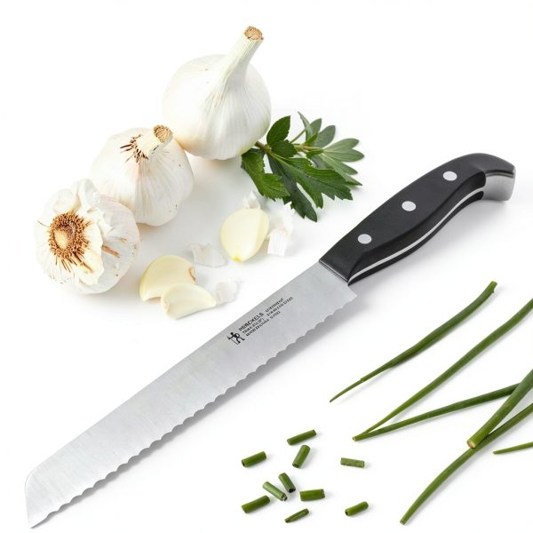 HENCKELS Statement Razor-Sharp 8-inch Bread Knife, Cake Knife, German Engineered Informed by 100+ Years of Mastery, Black-5