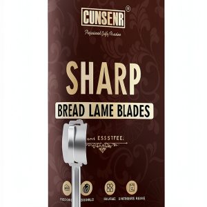Bread Lame Blades Refill – Stainless Steel Scoring Blades for Perfect Bread Art, Suitable for Slicing and Scoring Sourdough, Baguettes, and More (20 Blades)-0