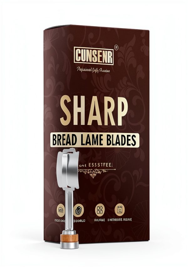 Bread Lame Blades Refill – Stainless Steel Scoring Blades for Perfect Bread Art, Suitable for Slicing and Scoring Sourdough, Baguettes, and More (20 Blades)-0