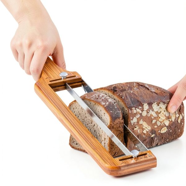 Bread Pilot Adjustable Bread Knife by keechee Steel Sharp Slicer-1