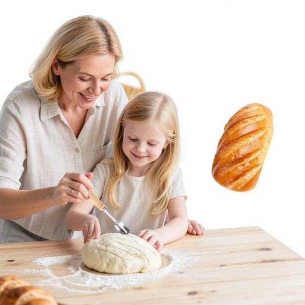 Bread Lame Blades Refill – Stainless Steel Scoring Blades for Perfect Bread Art, Suitable for Slicing and Scoring Sourdough, Baguettes, and More (20 Blades)-5