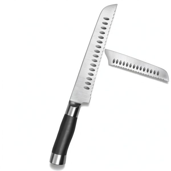 Sourdough Bread Knife by SeLucky 2-Pack Wood Handle-2